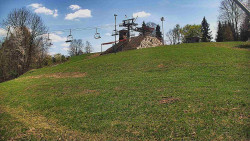 Otočná kamera na sjezdovce