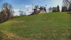 Otočná kamera na sjezdovce