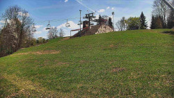 Otočná kamera na sjezdovce