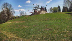 Otočná kamera na sjezdovce