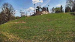 Otočná kamera na sjezdovce