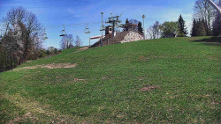 Otočná kamera na sjezdovce