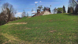 Otočná kamera na sjezdovce