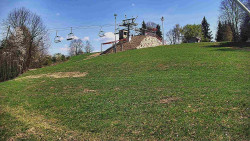 Otočná kamera na sjezdovce