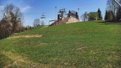 Otočná kamera na sjezdovce