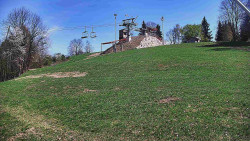 Otočná kamera na sjezdovce