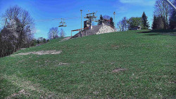 Otočná kamera na sjezdovce