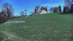 Otočná kamera na sjezdovce