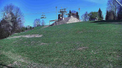 Otočná kamera na sjezdovce