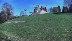 Otočná kamera na sjezdovce