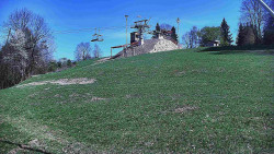 Otočná kamera na sjezdovce