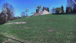 Otočná kamera na sjezdovce