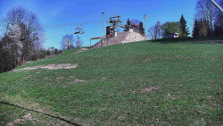 Otočná kamera na sjezdovce