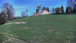 Otočná kamera na sjezdovce