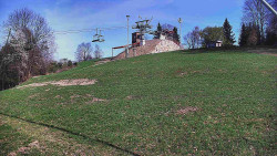 Otočná kamera na sjezdovce