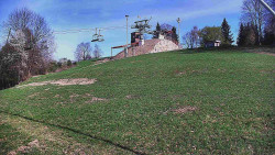 Otočná kamera na sjezdovce