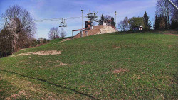 Otočná kamera na sjezdovce