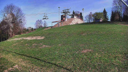 Otočná kamera na sjezdovce