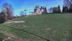 Otočná kamera na sjezdovce