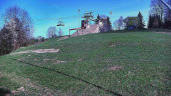 Otočná kamera na sjezdovce