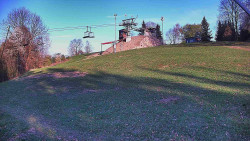 Otočná kamera na sjezdovce