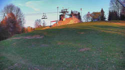 Otočná kamera na sjezdovce