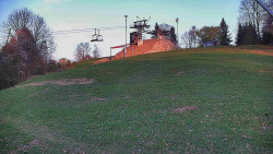 Otočná kamera na sjezdovce