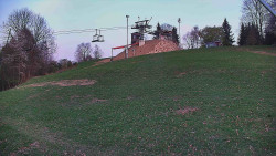 Otočná kamera na sjezdovce