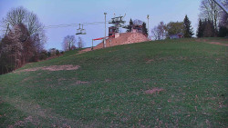 Otočná kamera na sjezdovce