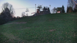 Otočná kamera na sjezdovce