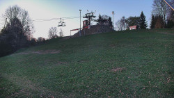 Otočná kamera na sjezdovce