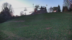 Otočná kamera na sjezdovce