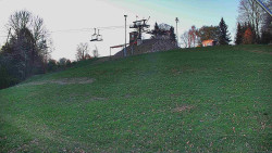 Otočná kamera na sjezdovce