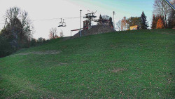 Otočná kamera na sjezdovce