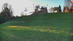 Otočná kamera na sjezdovce