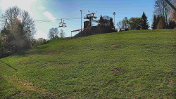 Otočná kamera na sjezdovce