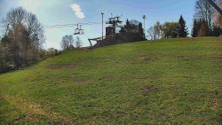 Otočná kamera na sjezdovce