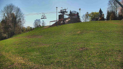 Otočná kamera na sjezdovce