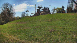 Otočná kamera na sjezdovce