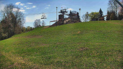 Otočná kamera na sjezdovce