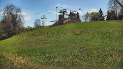 Otočná kamera na sjezdovce