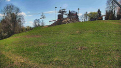 Otočná kamera na sjezdovce