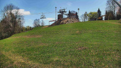 Otočná kamera na sjezdovce