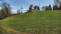 Otočná kamera na sjezdovce