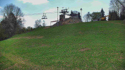 Otočná kamera na sjezdovce