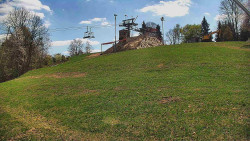 Otočná kamera na sjezdovce