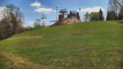 Otočná kamera na sjezdovce