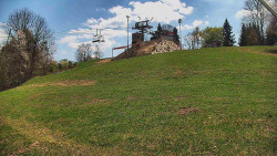 Otočná kamera na sjezdovce