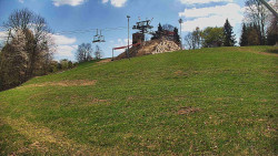 Otočná kamera na sjezdovce