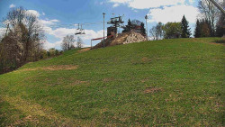 Otočná kamera na sjezdovce